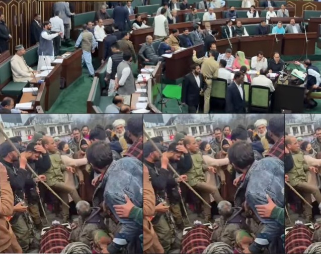 'Protests in Assembly over police action against protesters in Kulgam'